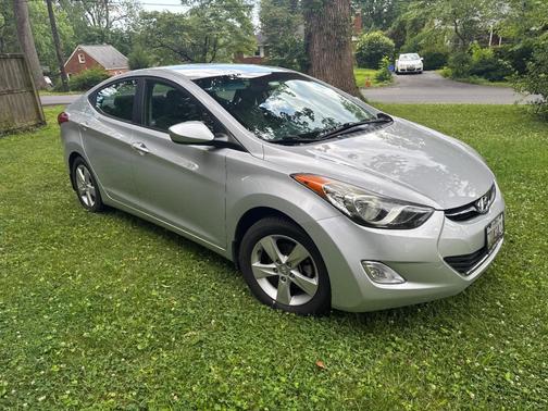 Silver 2013 Hyundai ELANTRA GLS