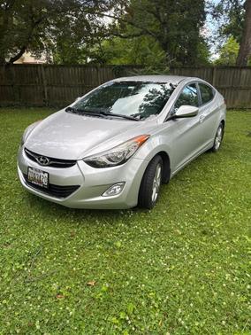 Silver 2013 Hyundai ELANTRA GLS
