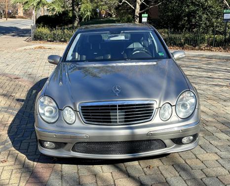 Silver 2003 Mercedes-Benz E-Class E55 AMG