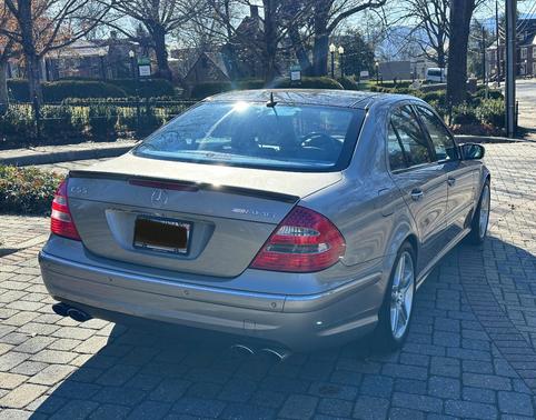 Silver 2003 Mercedes-Benz E-Class E55 AMG