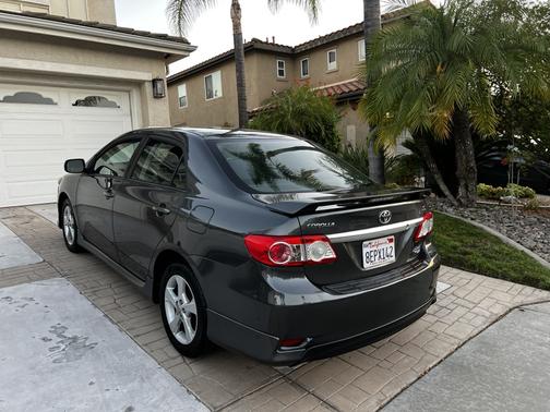 Gray 2012 Toyota Corolla S