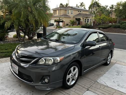 Gray 2012 Toyota Corolla S