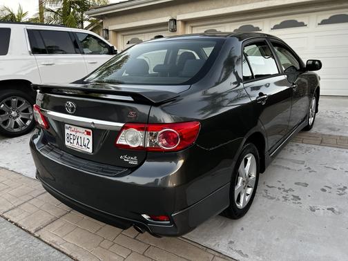 Gray 2012 Toyota Corolla S