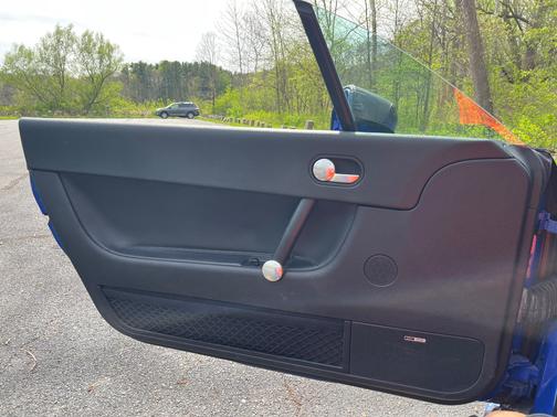 Blue 2003 Audi TT Roadster quattro