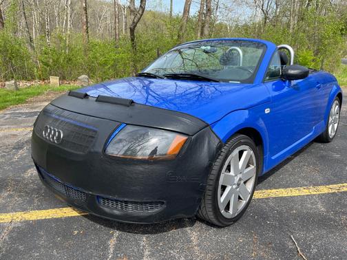 Blue 2003 Audi TT Roadster quattro