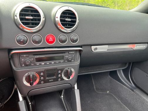 Blue 2003 Audi TT Roadster quattro