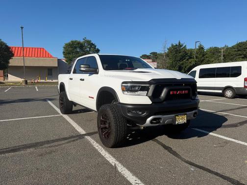 White 2022 RAM 1500 Rebel