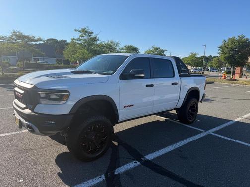 White 2022 RAM 1500 Rebel