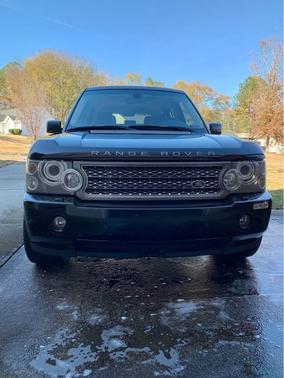 Black 2008 Land Rover Range Rover Supercharged