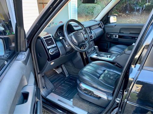 Black 2008 Land Rover Range Rover Supercharged