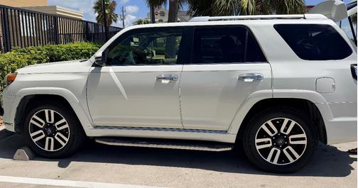White 2016 Toyota 4Runner Limited