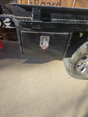 Red 2009 Ford F-350 XLT Super Duty Crew Cab