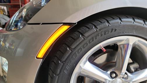 Silver 2009 Saturn Sky Red Line