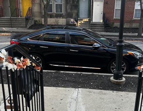 Black 2015 Hyundai SONATA Limited 2.0T