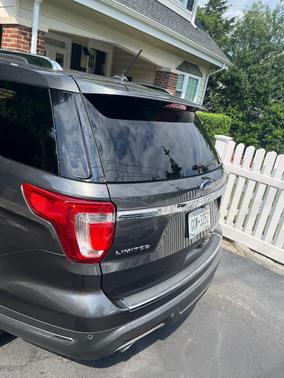 Gray 2018 Ford Explorer Limited