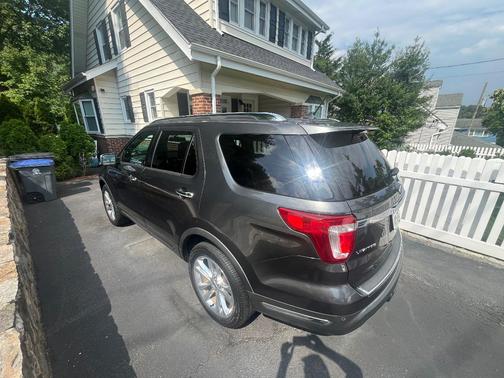 Gray 2018 Ford Explorer Limited