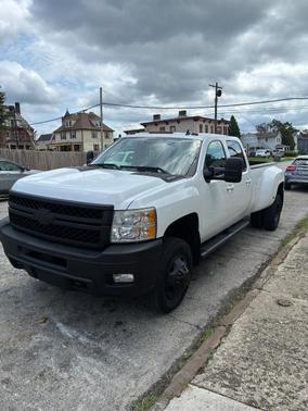 White 2011 Chevrolet Silverado 3500 LTZ