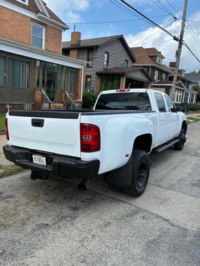 White 2011 Chevrolet Silverado 3500 LTZ