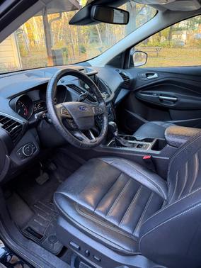 Black 2017 Ford Escape Titanium