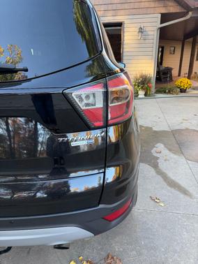 Black 2017 Ford Escape Titanium