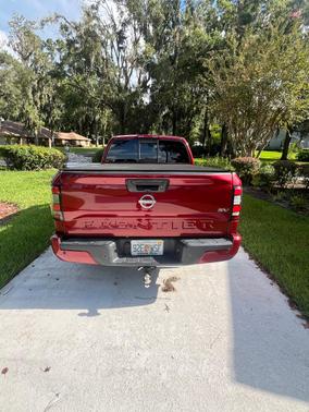 Red 2022 Nissan Frontier SV