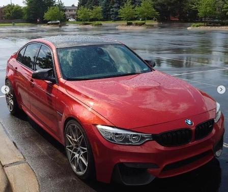 Red 2017 BMW M3 Base