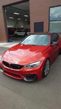 Red 2017 BMW M3 Base
