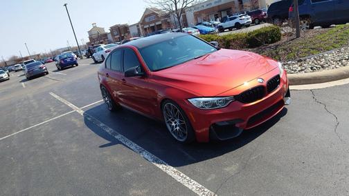 Red 2017 BMW M3 Base