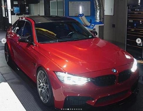 Red 2017 BMW M3 Base