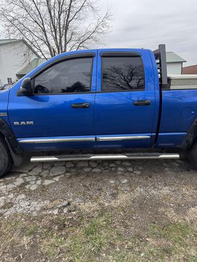 Blue 2008 Dodge Ram 1500 SLT Quad Cab