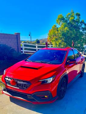 Red 2023 Subaru WRX Premium