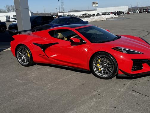 Red 2025 Chevrolet Corvette Z06 w/3LZ