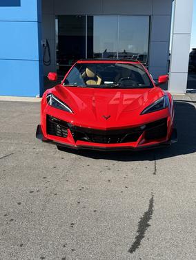 Red 2025 Chevrolet Corvette Z06 w/3LZ