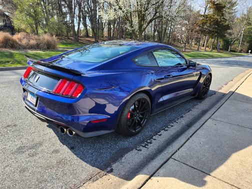 Blue 2016 Ford Shelby GT350 Base