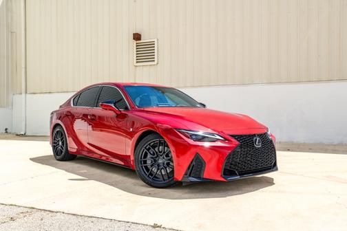 Red 2023 Lexus IS 350 F Sport