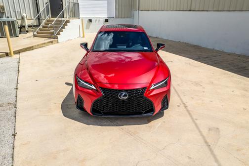 Red 2023 Lexus IS 350 F Sport