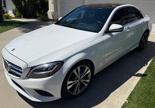 White 2019 Mercedes-Benz C-Class C 300