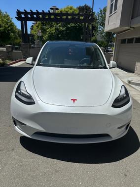 White 2021 Tesla Model Y Long Range