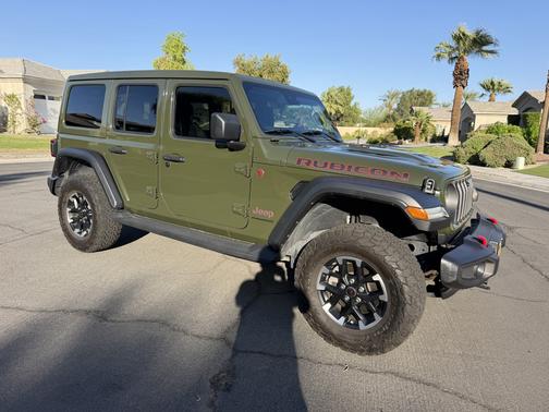 Green 2024 Jeep Wrangler Rubicon