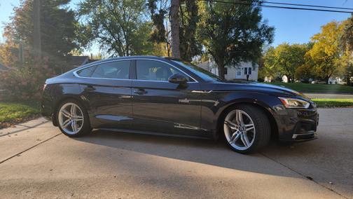Blue 2018 Audi A5 Sportback 45 Prestige