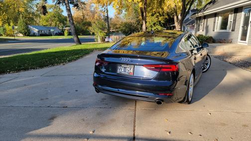 Blue 2018 Audi A5 Sportback 45 Prestige