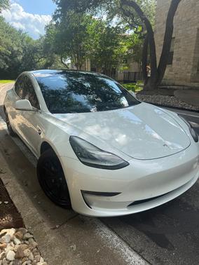 White 2019 Tesla Model 3 Performance