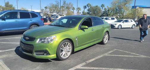 Green 2015 Chevrolet SS Base