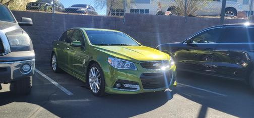 Green 2015 Chevrolet SS Base