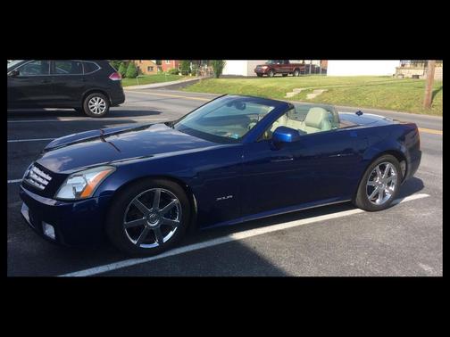 Blue 2004 Cadillac XLR Base