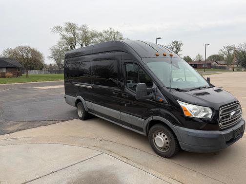 Black 2015 Ford Transit-350 XLT