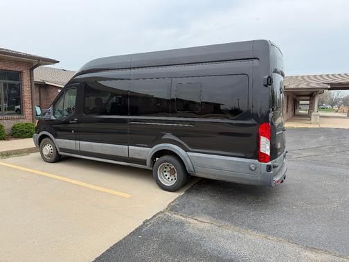 Black 2015 Ford Transit-350 XLT