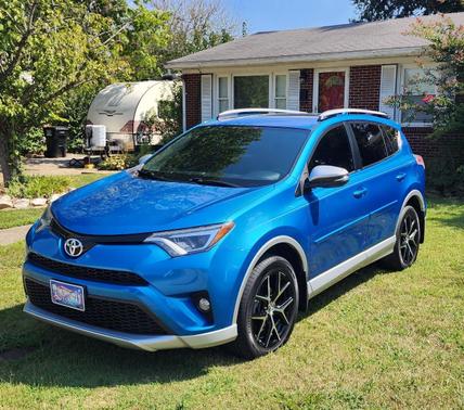 Blue 2016 Toyota RAV4 SE
