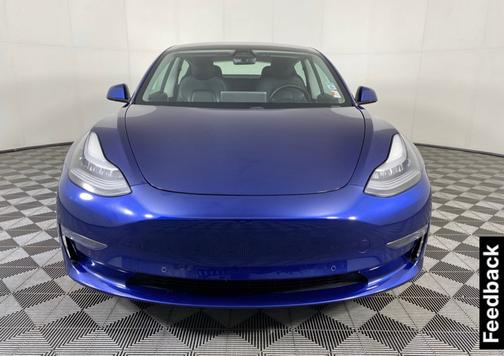 Blue 2020 Tesla Model 3 Long Range