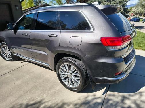 Gray 2018 Jeep Grand Cherokee Summit